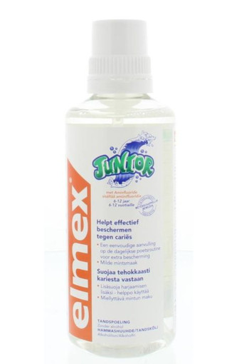 Elmex Tandspoeling junior (400 Milliliter)