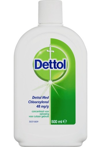 Dettol 48 mg/ml Chloroxylenol Ontsmettingsmiddel 500 ml