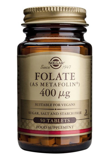 Solgar Vitamins Folate 400µg (50 tabletten)