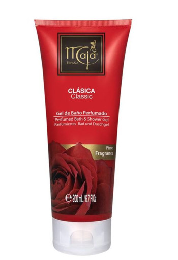 Maja Classic bad/douchegel tube (200 Milliliter)