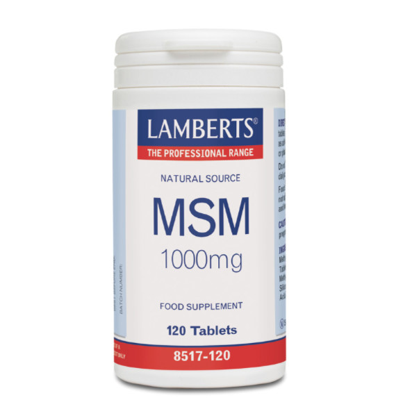 Lamberts MSM 1000mg (120 Tabletten)