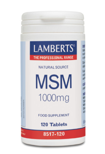Lamberts MSM 1000mg (120 Tabletten)