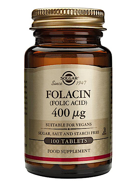 Solgar Vitamins Folacin 400mcg (100 tabletten)