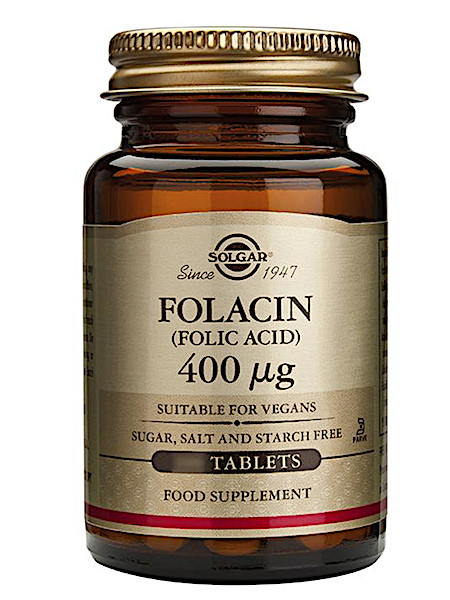 Solgar Vitamins Folacin 400mcg (250 tabletten)