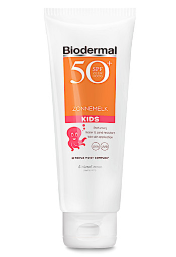 Biodermal Kids SPF50+ Zonnemelk 125ml