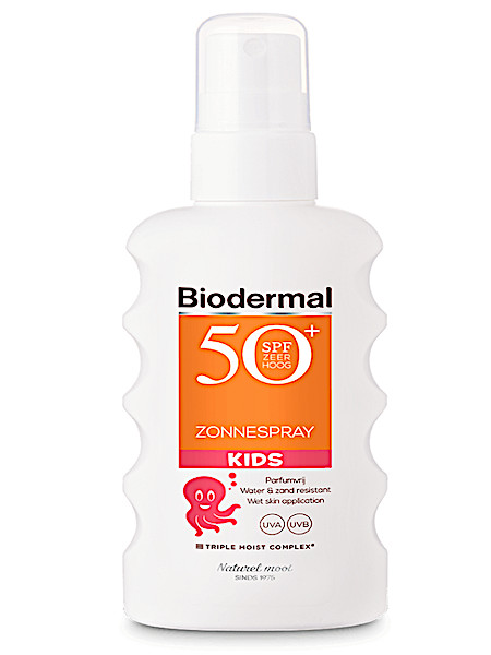 Biodermal Gevoelige Huid SPF 50+ Zonnespray 175 ml