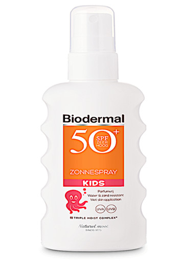 Biodermal Gevoelige Huid SPF 50+ Zonnespray 175 ml