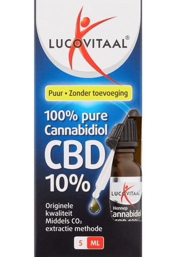 Lucovitaal CBD Cannabidiol 10% 5 ml olie