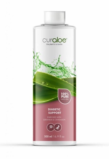 Curaloe® Diabetic support Aloe Vera Health Juice Curaloe - 3 maanden pakket