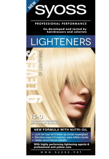 Syoss Colors creme 13-0 ultra plus lightener (1 set)