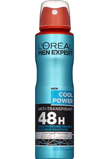 L'Oréal Paris Men Expert Cool Power Antitranspirant Spray 150ml