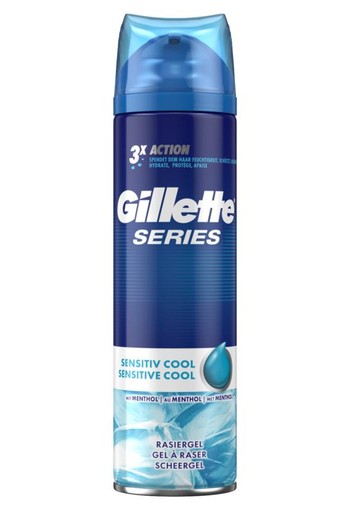 Gillette Cool scheergel (200 Milliliter)