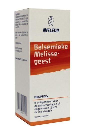 Weleda Balsemieke melissegeest (50 Milliliter)