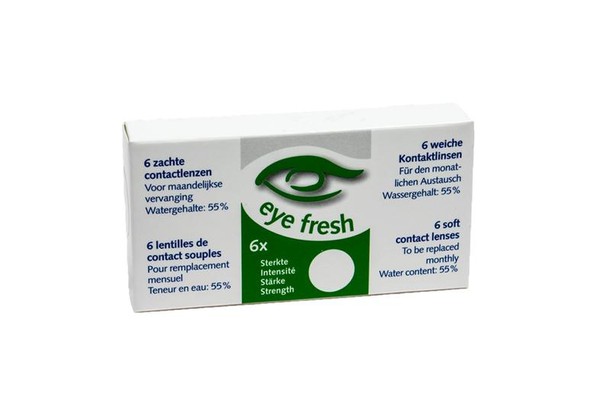 Eyefresh Maandlenzen 6-pack -5.50 (1 Stuks)