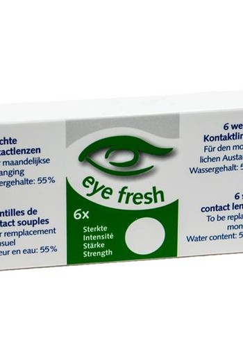 Eyefresh Maandlenzen 6-pack -5.50 (1 Stuks)