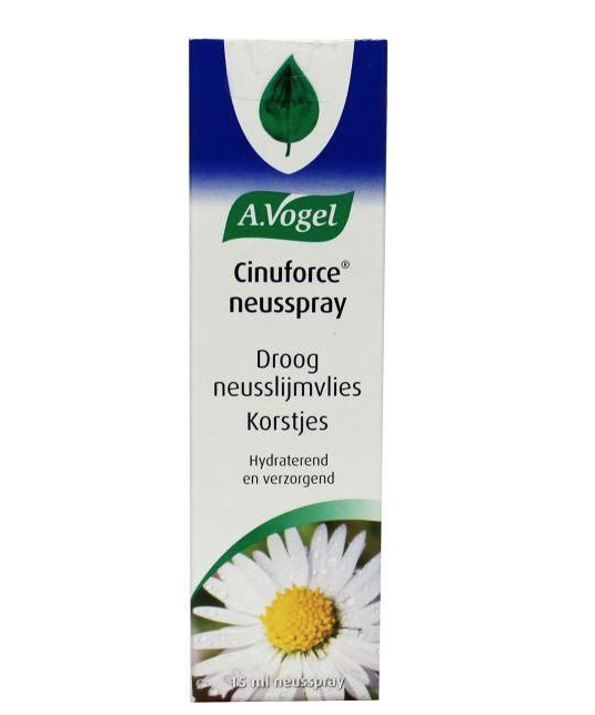 A Vogel Cinuforce neusspray droge neusslijmvlies (15 Milliliter)