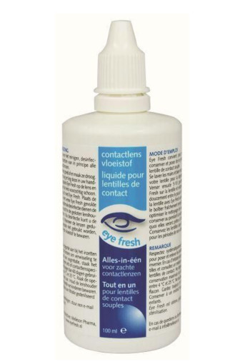 Eyefresh Alles-in-1 vloeistof zachte lenzen (100 Milliliter)