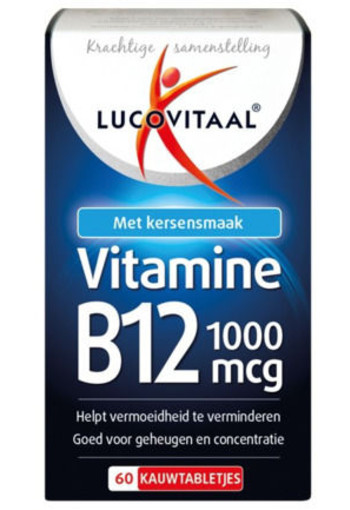 Lucovitaal Vitamine B12 1000 mcg (60 tabletten)