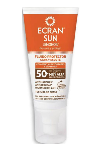Ecran Sun gezichtscreme 24h SPF50+ (50 Milliliter)