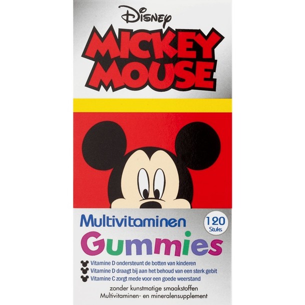 Disney Mickey Mouse Gummies Multivitaminen 300 gram