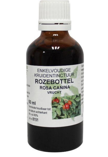 Cruydhof Rosa canina / rozebottel tinctuur bio (50 Milliliter)