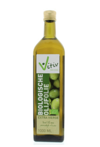 Vitiv Olijfolie Spaans extra virgin bio (1 Liter)