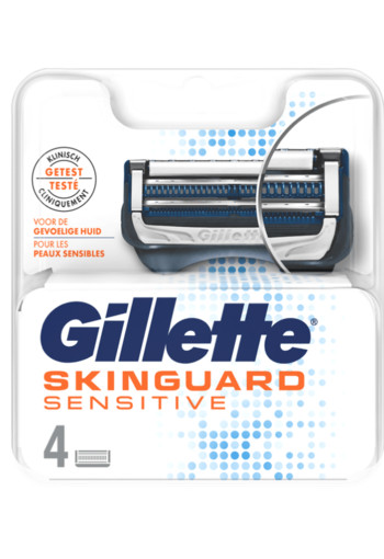 Gillette SkinGuard Sensitive Scheermesjes 4 stuks