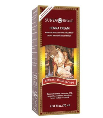 Surya Brasil Henna haarverf creme reddish dark blonde (70 Milliliter)