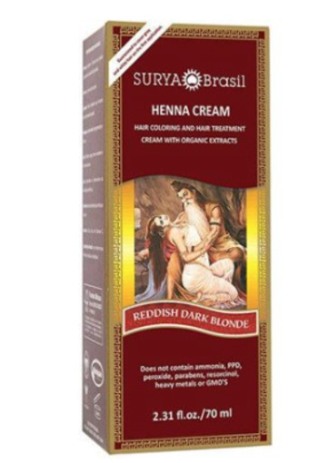 Surya Brasil Henna haarverf creme reddish dark blonde (70 Milliliter)