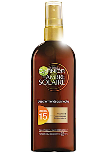 Garnier Ambre Solaire beschermende Oil Spf15 150ml