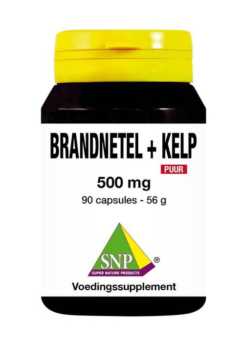 SNP Brandnetel + kelp 500 mg puur (90 Capsules)
