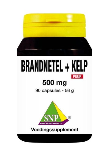 SNP Brandnetel + kelp 500 mg puur (90 Capsules)