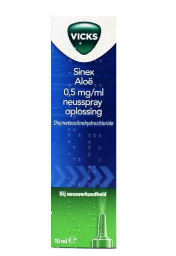 Vicks Sinex aloe neusspray (15 Milliliter)