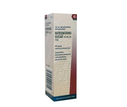 Teva Cromoglicaat spray 40 mg (10 Milliliter)