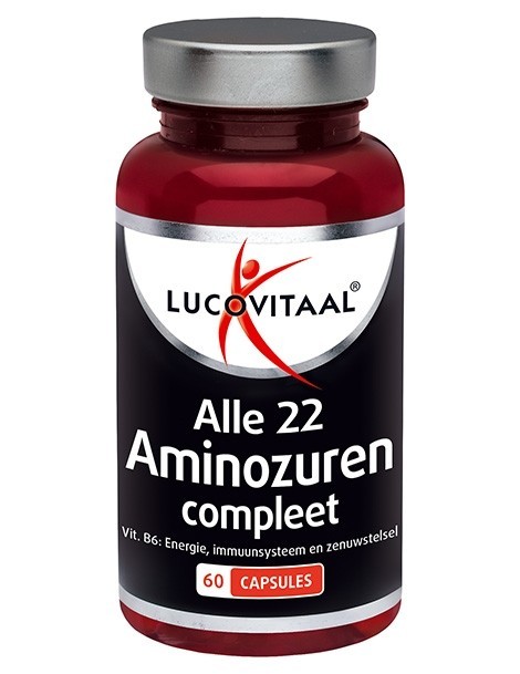 Lucovitaal Aminozuur & vitamine B6 (60 capsules).