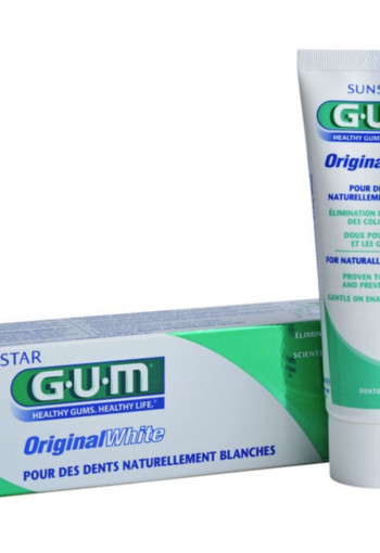 GUM Original white tandpasta (75 Milliliter)