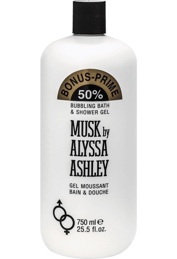 Alyssa Ashley Musk Bath & Shower Gel 750 ml