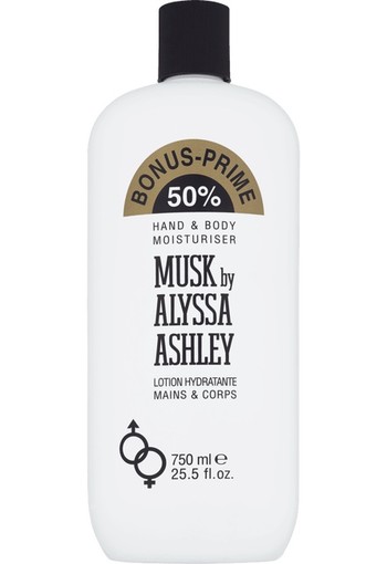 Alyssa Ashley Musk Hand & Body Lotion 750 ml