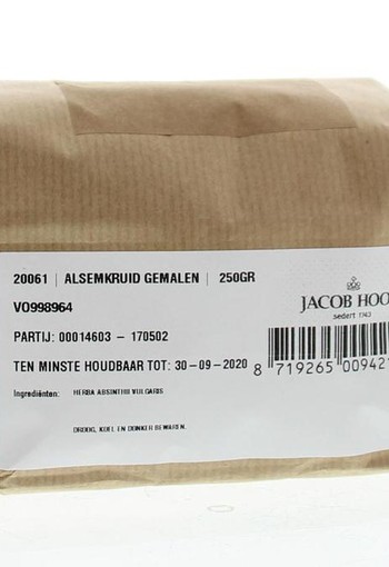 Jacob Hooy Alsemkruid gemalen (250 Gram)