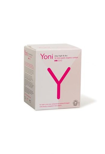 Yoni Incontinentie inlegkruisjes mini (12 Stuks)