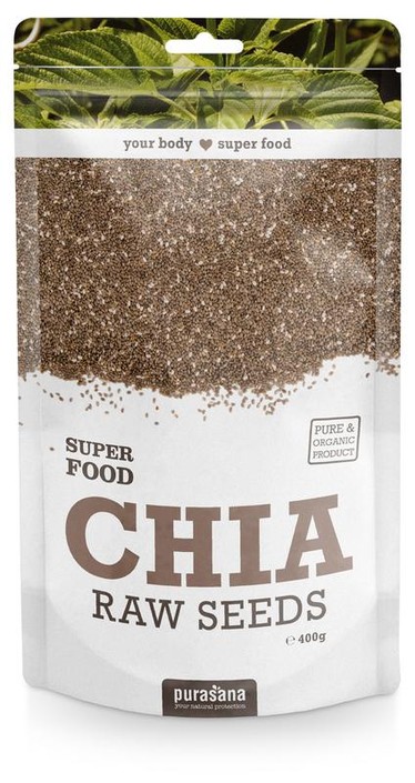 Purasana Chia zaden vegan bio (400 Gram)