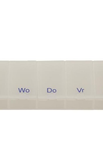 Able 2 Pillendoos 1 week transparant NL (1 Stuks)
