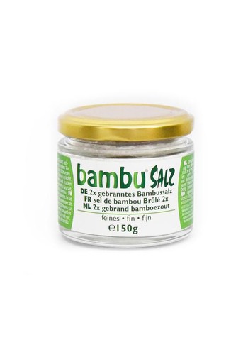 Bambu Salz Bamboezout fijn 2x gebrand (150 Gram)