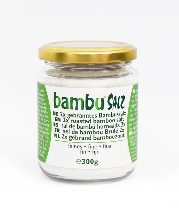 Bambu Salz Bamboezout fijn 2x gebrand (300 Gram)