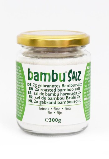 Bambu Salz Bamboezout fijn 2x gebrand (300 Gram)