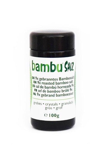 Bambu Salz Bamboezout grof 9x gebrand (100 Gram)