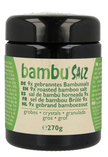 Bambu Salz Bamboezout grof 9x gebrand (270 Gram)
