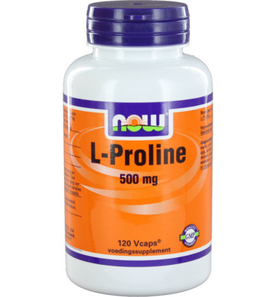 Now L-proline 500 Mg 120vc