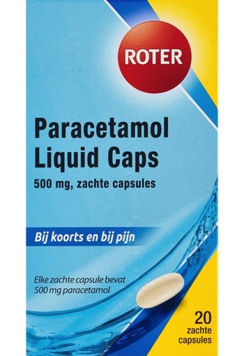 Roter Paracetamol 500 mg (20 Licaps)