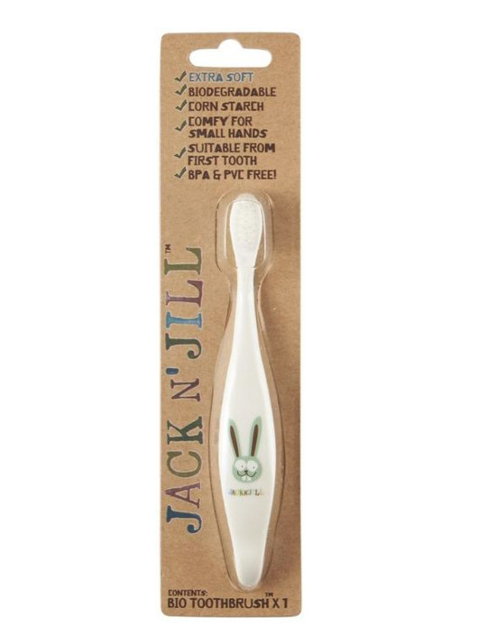 Jack n Jill Bio toothbrush bunny extra soft (1 Stuks)